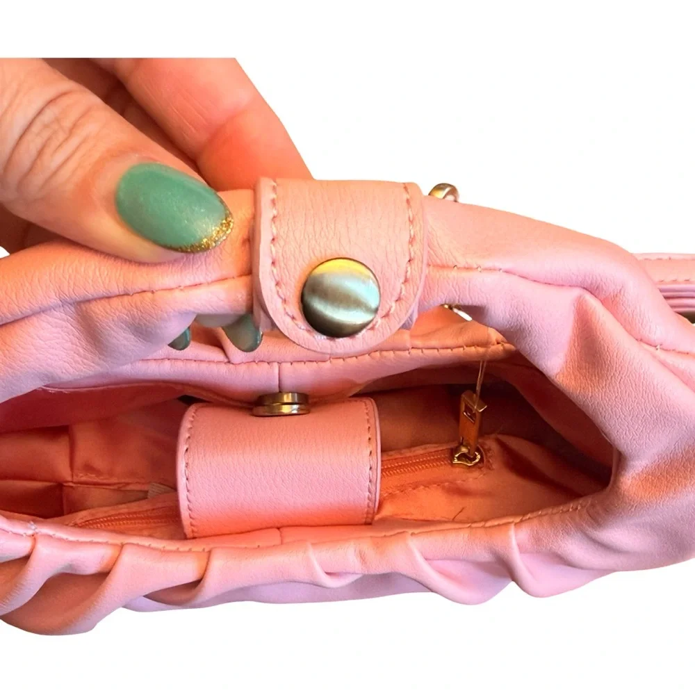 Chic Pink Hobo Bag - Picture 4 of 14